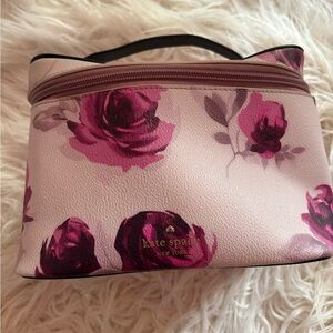 Kate Spade Large Natalie Cosmetic Case Pink Floral